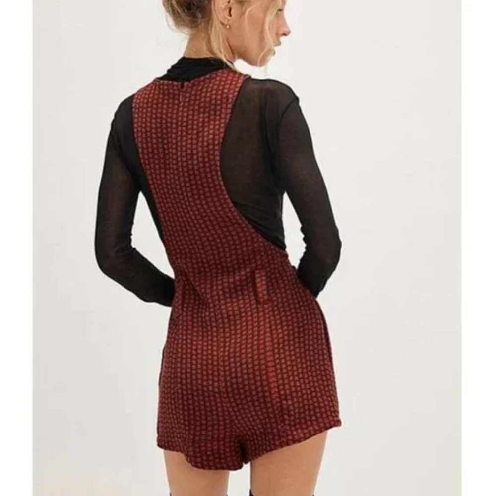 Free People Mod Mini Romper size 10 - Picture 4 of 9